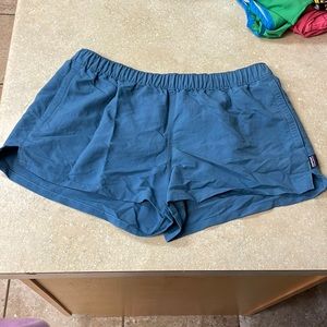 Patagonia Blue Athletic Shorts